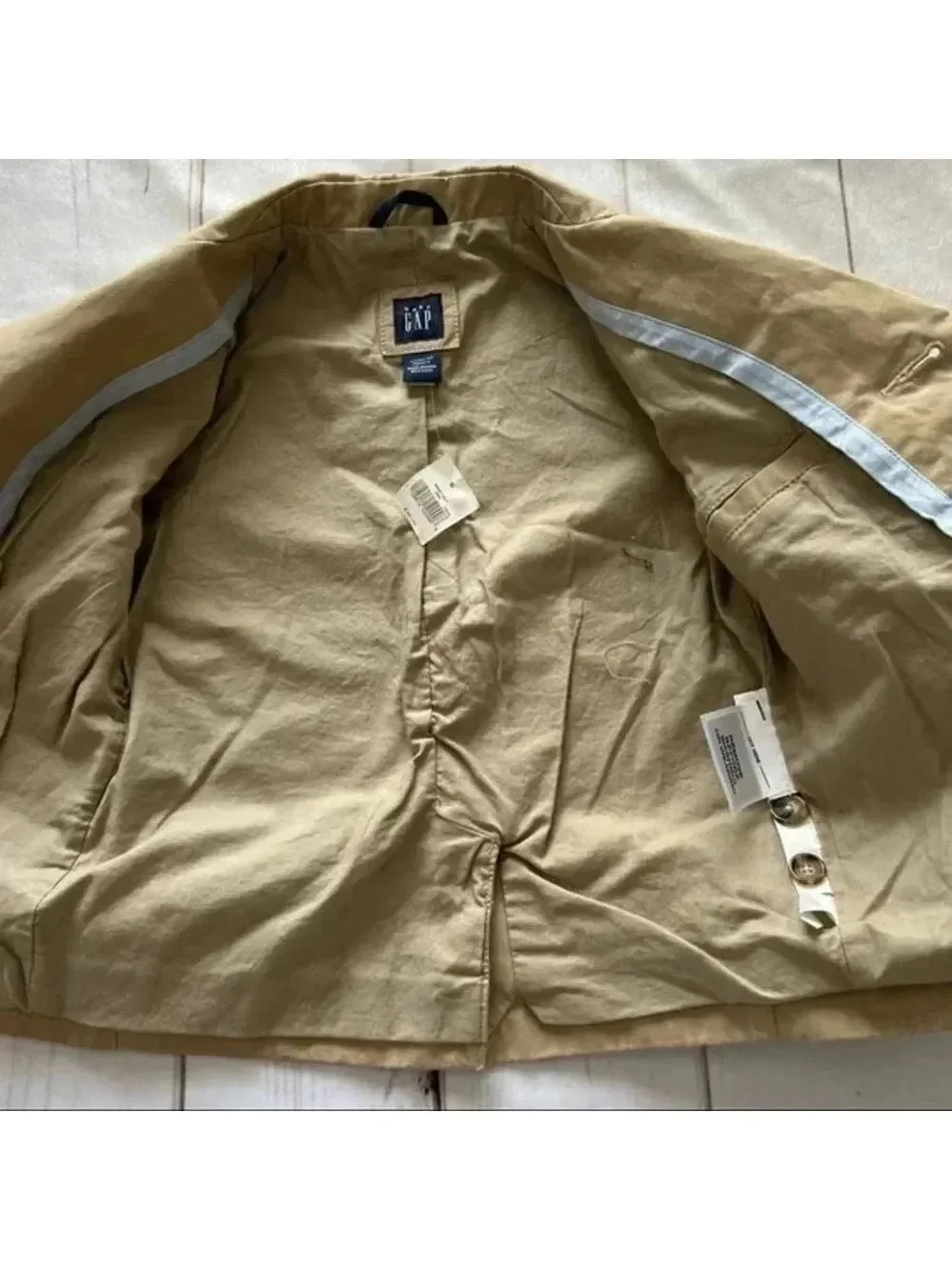 NWT BABY Gap khaki Unisex jacket toddler2 years